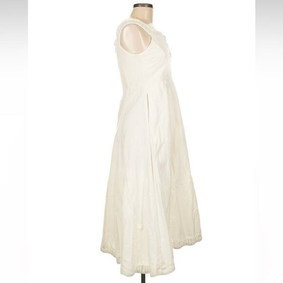 Sea New York Ivory Sleeveless Midi Dress - Picture 3 of 7